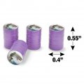 Rainbow Trout Fishing 7 Valve Stem Caps For Tire Rim Wheel Aluminum Purple