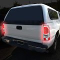 Auto Dynasty Compatible With 03-07 Silverado Sierra Fleetside Pair Of 3d Led Bar Tail Brake Lights Chrome Housing Clear Lens