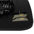 Side Mirror Glass For 2011 Dodge Jeep Durango Grand Cherokee Wk2 Heated Chrome Convex Replacement Rm17104-12pa