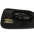 Left And Right Side Door Mirror Glass- For 2011 Dodge Jeep Durango Grand Cherokee Wk2 W Heated Chrome Convex Rm17104-12pa 