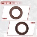 Uxcell 2pcs Crankshaft Seal Front Manual Transmission Input Shaft Replacement For Lexus Is 300 M T Base 2002-2005 No 9031130014