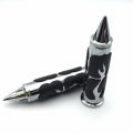 Hongk- Motorcycle Chrome Spike Comfort Rubber Flame 25mm 1 Inch Hand Grip Compatible With Kawasaki Drifer Nomad Classic 800