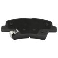 Rear D1848 Ceramic 4pcs W Hardware Disc Brake Pad Set