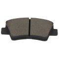 Rear D1848 Ceramic 4pcs W Hardware Disc Brake Pad Set