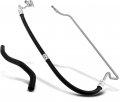 A-premium 2pcs Power Steering Hose Pressure Reservoir Line Assembly Compatible With Toyota Sequoia 2001-2007 V8 4 7l