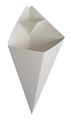 American Metalcraft Sqfbcn10 White Square Cardboard Food Cones 5 Tapered Opening 10-ounce 100 Per Pack 