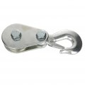 Ocpty Heavy Duty Recovery Pulley Winch Snatch Block 2 Ton 4 400 Lb