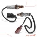 A-premium O2 Oxygen Sensor Compatible With Audi A8 Quattro 2015 2016 2017 2018 3 0l Downstream Cyl 1-6 2-pc Set Replace
