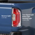 G-plus Tail Light Right Passenger W Bulbs Compatible With Gmc Canyon 2015-2022 Submodel All Terraini Denalii Base Sl Sle Slti