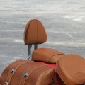 Tcmt Genuine Leather Passenger Sissy Bar Pad Fits For Indian 2015-2023 Scout 2016-2023 Sixty 2019-2020 Abs 2020 100th