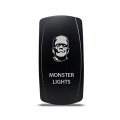 Ch4x4 Rocker Switch Monster Ligth Symbol 2 Green Led