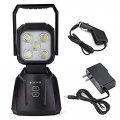 Cali Raised Led 15w Magnetic Base Rechargeable Work Camp Light 