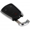 Ocpty 1 Pcs Flip Key Entry Remote Control Uncut Fob Shell Case Replacement For Cadillac 2014 2019 Srx 3 Button Fccid Hyq2ab By