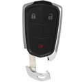 Ocpty 1 Pcs Flip Key Entry Remote Control Uncut Fob Shell Case Replacement For Cadillac 2014 2019 Srx 3 Button Fccid Hyq2ab By