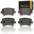 Front Brake Pads For Volkswagen Rabbit Passat 2006 2007 2008 2009 Low Metallic Electronic Pad Wear Sensor 2 20 In Inner Height