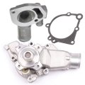Thermostat Housing And Water Pump For Jeep Grand Cherokee 4 0l 1999 To 20 Tj 2000 2006 Wrangler 4 Replaces Aw7164