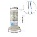 Baomain Warning Continuous Light 110 Vac White Led Industrial Signal Tower Lamp Ltp-502t
