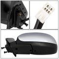 To1320227 Oe Style Powered Heated Driver Left Side View Door Mirror Compatible With Toyota Tundra Crew Cab 04-06