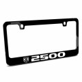 Ipick Image Made For Ram 2500 Logo Black Metal License Plate Frame Dodge Truck