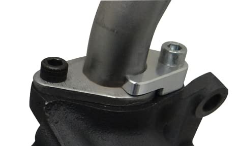 24890 Ls Oil Pick Up Flange Reinforcement Tab Machined Steel Vehicle Specific Engine Pan Part With Hardware