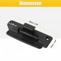 X Autohaux Plastic Center Console Lid Latch For Lexus Ls430 2001 2002 2003 2004 2005 2006 58908-50040 5890850040 Black Armrest