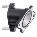 Motorcycle Carburetor Intake Manifold Rubber Carb Flange Adapter Boot For Honda Atc200e Atc200es 1981-1986 Atc185 1980-1983