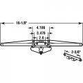 Th 23011 Roto Gear Awning Operator 16 1 8 In Bronze Finish With Crank Handle Diecast Steel Worm Replacement Hardware