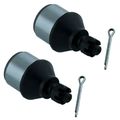 Caltric Two Ball Joints For Polaris Atv Pro 500 4x4 Pps Pp-s 2002 Luh 6x6 