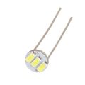 Partsam 20pcs 4 7mm-12v Car White Mini Bulbs Lamps Indicator Cluster Speedometer Backlight Lighting For Gm Gmc