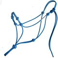 Horse Rope Training Halter 4 Knot From 1 Stiff Polyester Cord Size Most Trainers Use Blue Standard 