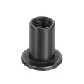 M6x12mm Hex Socket Head Insert Nut Screw Post Sleeve Black Oxide 10pcs 