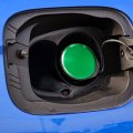 Car Diesel Fuel Tank Cap Cover Aluminum Alloy Green Magnetic For Dodge Ram 2500 3500 2013-2018 