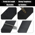 Door Edge Guard Sticker For Car Sill Carbon Fiber Pattern Black 7cm X 3meter