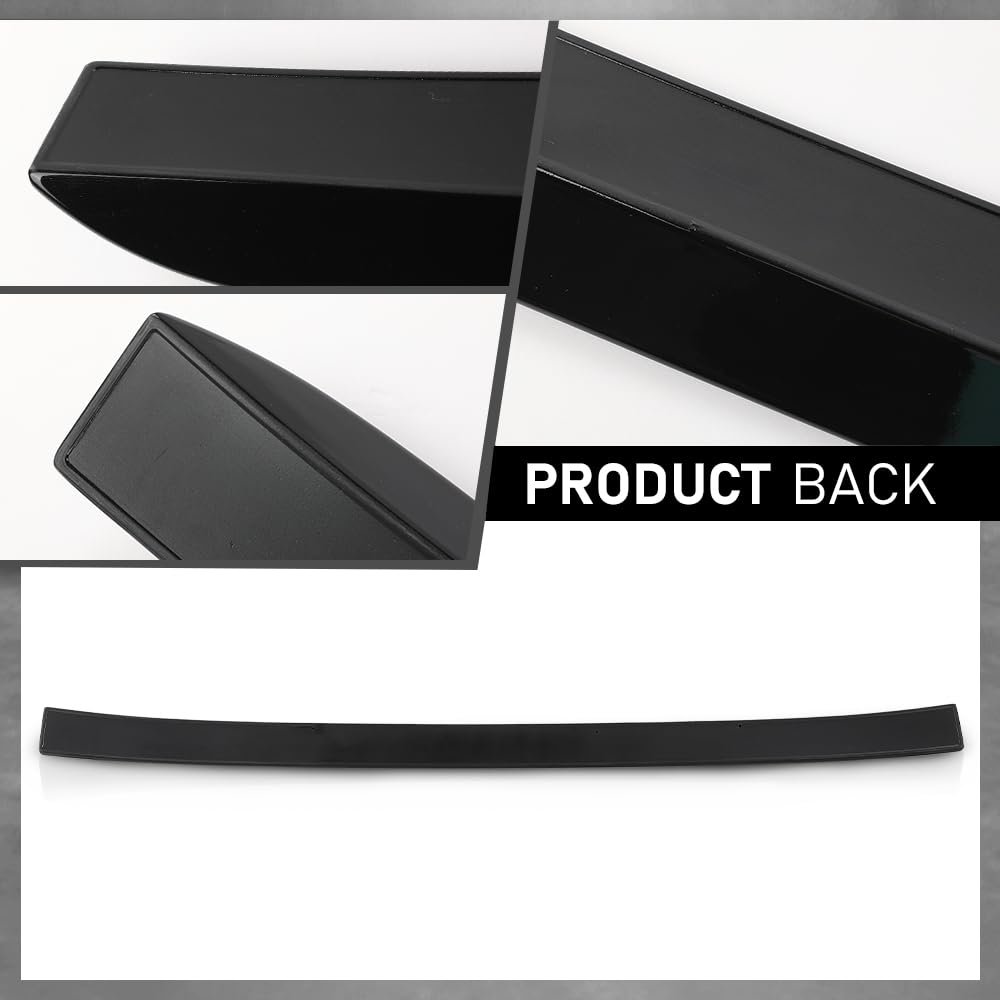 Rear Upper Window Roof Spoiler For Dodge Charger 2015 2024 Duckbill Style Gloss Black Abs Plastic
