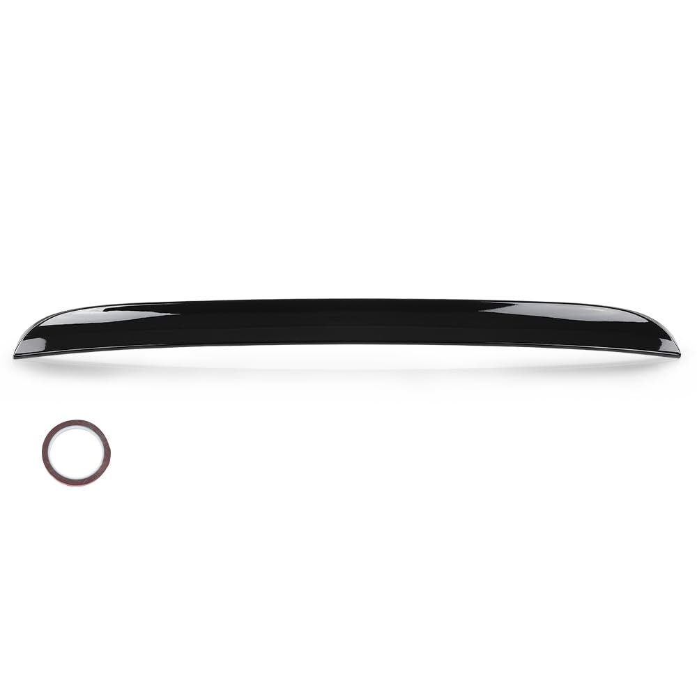 Rear Upper Window Roof Spoiler For Dodge Charger 2015 2024 Duckbill Style Gloss Black Abs Plastic