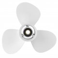 Outboard Propeller 3 Blades 13 Tooth Aluminum Alloy Replacement For Yamaha Engines 25a 60hp 