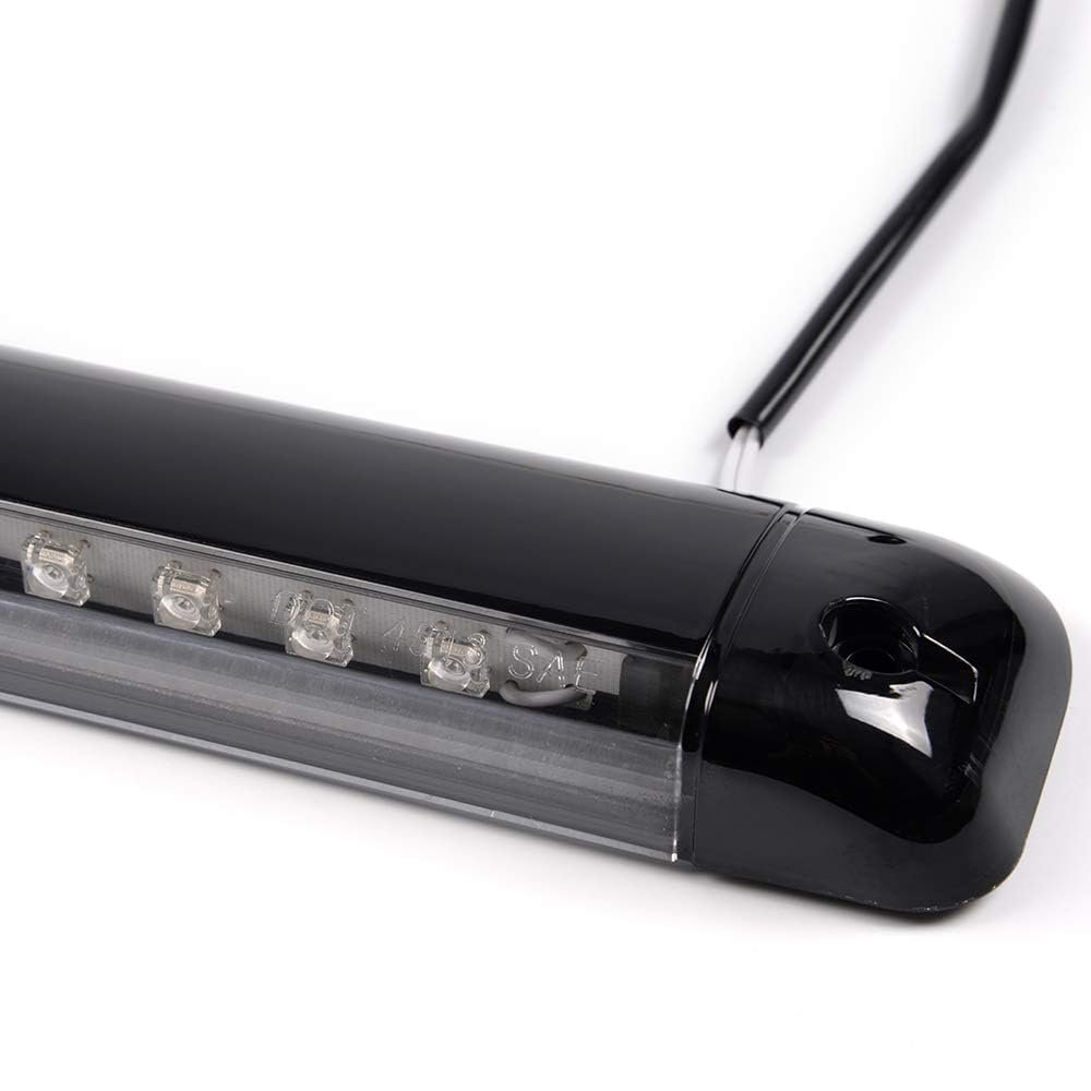 Led 3rd Brake Light For Chevy S10 Suburban Tahoe And Gmc Yukon High Mount Stop Tail Lamp Fits 1992 To 2004 Models Black With