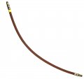 Alemite 317850-2 Grease Gun Hose Single Wire Braid 24 Length 12 000 Psi Burst Pressure 4 8000 Working Elastomeric 1 8 Mele Nptf 