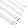 Silicone Foam Seal Strip 1 5 2 3 4 5mm 5m 8ft Sponge Rubber Cord Solid White