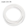 Silicone Foam Seal Strip 1 5 2 3 4 5mm 5m 8ft Sponge Rubber Cord Solid White