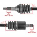 For Can-am Oem 705401115 705401943 Front Left Complete Cv Joint Axle Mod-ztf1-6081