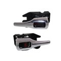 Interior Door Handle Pair For Toyota Corolla 2009 2010 2011 2012 2013 Front Or Rear Driver And Passenger Side Chrome Lever With 