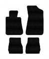 Custom Fit Front Rear Carpet Floor Mats Black For Bmw 318i Convertible 1992 1991 