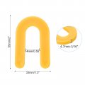 Uxcell Plastic Shims Horseshoe U Spacers For 3 16 Inch Construction Tile Leveling Yellow 200pcs
