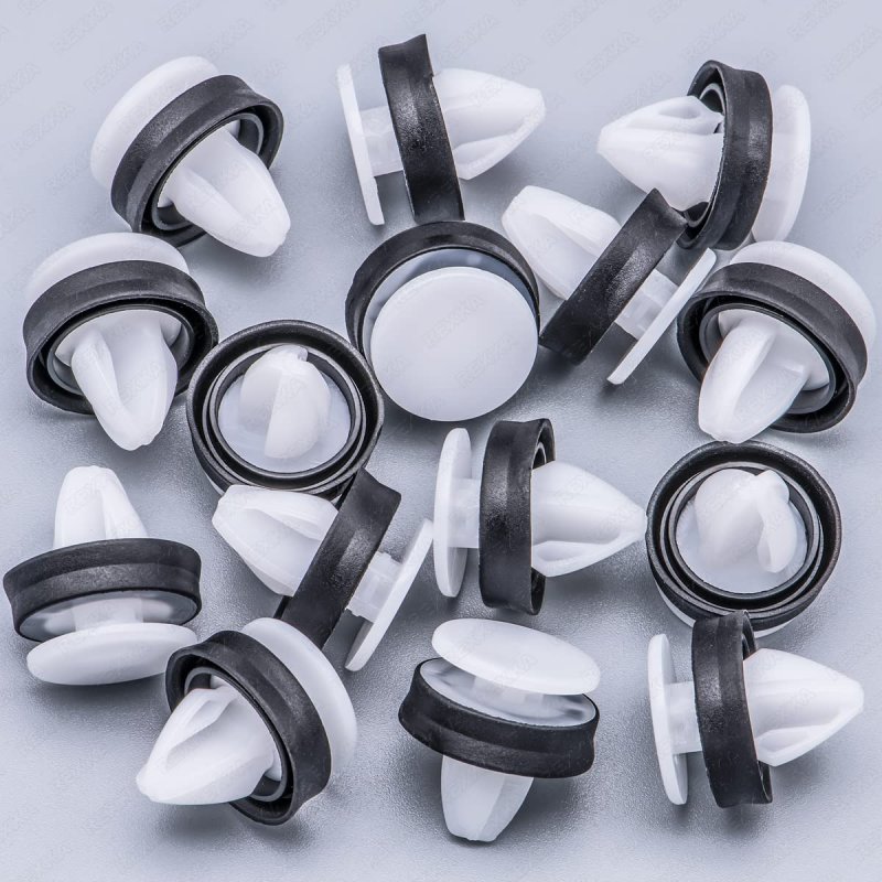 15pcs Wheel Arch Door Moulding Trim Retainer Clips For Ford W716507-s300 Expedition Ecosport Transit 150 250 350 W716507s300