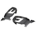 Fog Light Bezel For 2016 2017 Ford Explorer And 2019 Police Interceptor Utility Base Black Plastic Pp Front Lamp Cover Trim