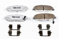 Z26-465 Performance Carbon Fiber Ceramic Front Brake Pads For Honda Accord Civic Acura Cl And Insight With Installation 