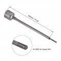 Uxcell Wall Hole Drill Bit 75mm Concrete Cement Stone Saw Cutter 440mming Depth Round Shank With Connecting Rod For Sds X4