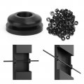 Muzata 300pack Level Stairs Angle Protector Sleeves Cable Railing Kits For 25 30 35 Degree Metal Post 1 8 5 32 3 16 Stainless 