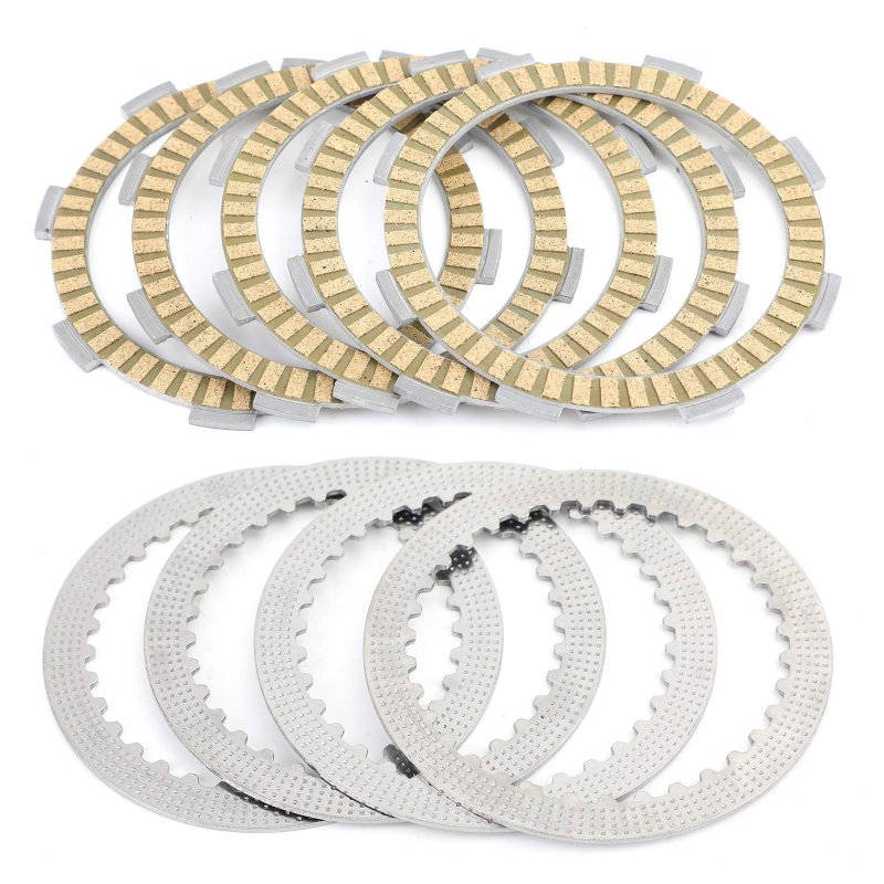 Mad Hornets Clutch Kit Steel Friction Plates For Kawasa-ki Klf Klt 185 Kmx125 200 1985-2002